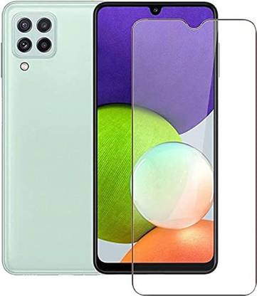 silkykraftz Tempered Glass Guard for Samsung Galaxy A22 5G