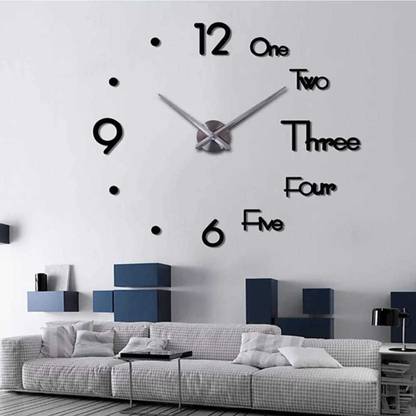 M V COLLECTION Analog 80 cm X 80 cm Wall Clock