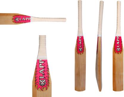Klapp Mongoose Kashmir Willow Cane Handle Cricket Bat (Size 7) Kashmir Willow Cricket  Bat For 15+ Yrs