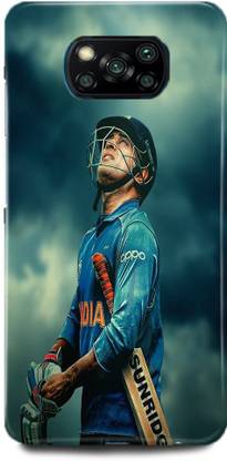 Ignite Back Cover for POCO X3, MZB9965IN, MS DHONI MS DHONI 7 MAHENDRA SINGH DHONI INDIA CRICKET INDIA PLAYER