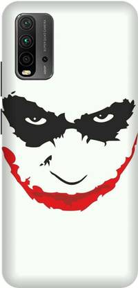 UMPRINT Back Cover for Redmi 9 Power Joker Art Joker Heat Ledger Printed Back Cover
