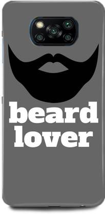 Dimora Back Cover for POCO X3 PRO, BEARDO BEARD DANGER BEARD BABA BEARD LOVER MOOCH MOOCH NI TO KUCH NHI