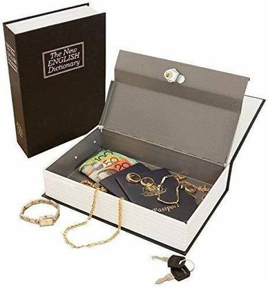 SWISS WONDER Portable Stainless Steel Hidden Mini Safe Jewellery Box Safe Locker