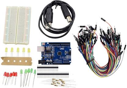 इडुइनो R3 400 Basic Starter Kit Arduino Smd UNO Breadboard LED Jumper Wire for Compatible with Arduino शिक्षात्मक इलेक्ट्रॉनिक हॉबी किट