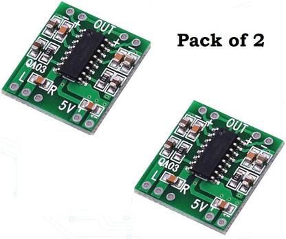 geeta enterprises PAM8403S DC 5V Class D Mini Digital Amplifier Board Module (Pack of 2) Micro Controller Board Electronic Components Electronic Hobby Kit