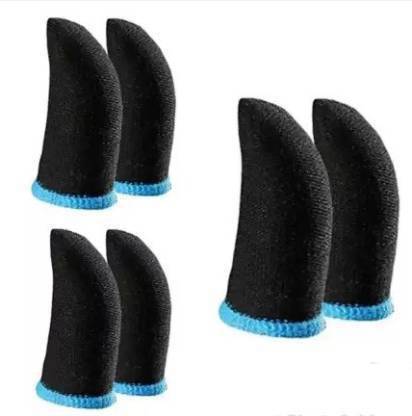 Bal samrat Mobile Finger Sleeve 3 Pair Trigger Game Controller for PUBG, COD Gaming (S-3-3) Finger Sleeve