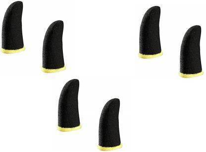 OCTA Pubg Game Finger Sleeve Touchscreen Finger Sleeves for Gaming Pair Of 3 Finger Sleeve