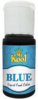 Mr.Kool Liquid Food Color Blue for Coloring Food Items Blue