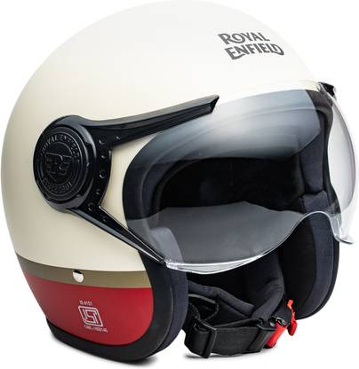 ROYAL ENFIELD Scrambler Open Face with Visor Helmet Motorbike Helmet