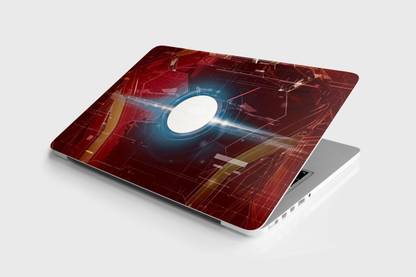 SDM arkh reacter ironman Premium Vinyl (matte) Laptop Decal 15.6 inch VINYL Laptop Skin Compatible for 15.6 inch