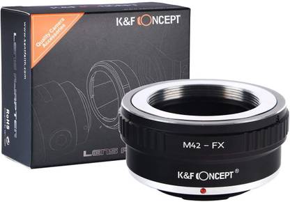 K&F Concept M42 Lenses to Fuji X Mount Camera Adapter Mechanical Lens Adapter