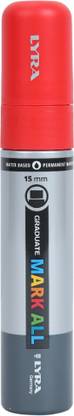 Lyra 6840018 Graduate Mark All 15.0mm Permanent Art Marker