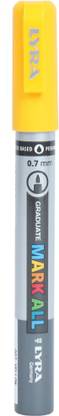 Lyra 6800007 Graduate Mark All 0.7mm Permanent Art Marker