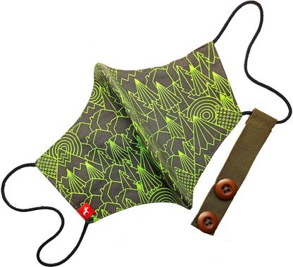 urbanomad Neon Hills Button & Loop Mask Button &Loop Mask Cloth Mask
