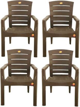 Radha Gold Rg 9955 Brown Set Of 4 Chair, 7 Piece Dining Room Set Under 200kg