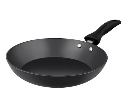 SIDDHI Hard Anodized Fry Pan Tapper with 235 mm Diameter and with Bakelite Handle-11 Fry Pan 23.5 cm diameter 1 L capacity