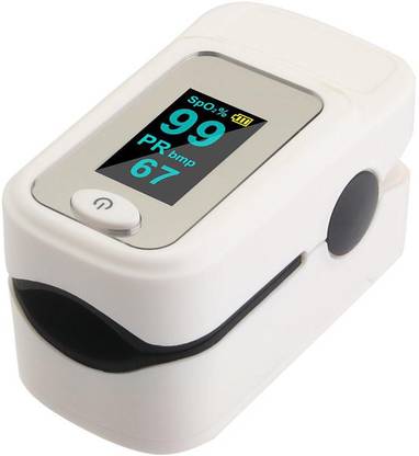 Cosmic Wellness Pulse Oximeter - Measuring Blood Oxygen SpO2 and Pulse Rate monitor – Includes 2 X AAA Batteries, a Lanyard and Manual Pulse Oximeter