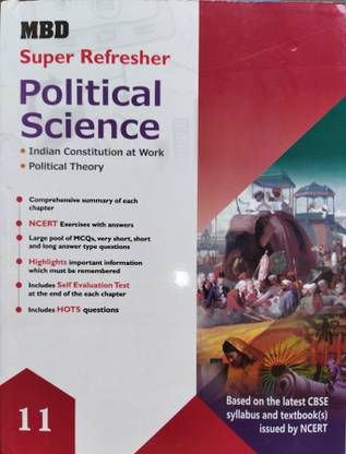 Class-11 MBD Cbse Political Science Guide