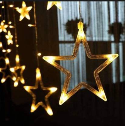 light hub 148 LEDs 5 m Gold Steady, Flickering Star Rice Lights