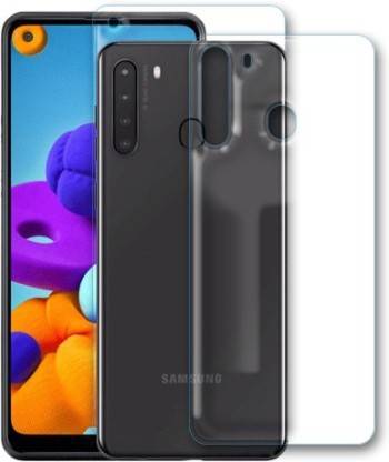 RELY TEST DIAGNOSTIC Front and Back Screen Guard for Samsung Galaxy A21