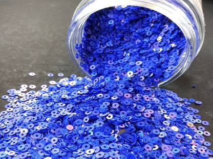The Design Cart Sequins Sapphire Blue Sequins