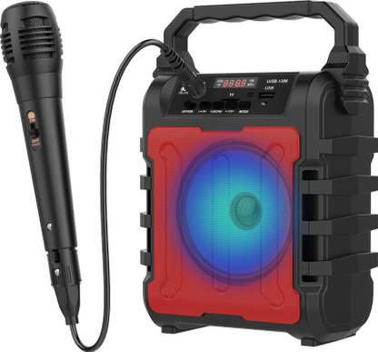 U&i Song Series Wireless Speaker with Karaoke mic and 6 hours Battery Backup 8 W Bluetooth PA Speaker