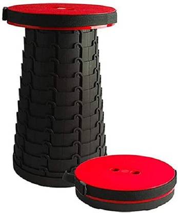 Aravli Height Adjustable Telescopic Stool Multipurpose Folding Table for Work from Home, Study, Dining, Camping, Picnic & Outdoor. Outdoor & Cafeteria Stool