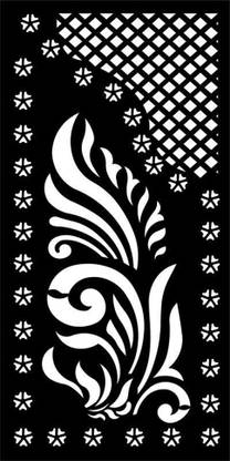 IVANA'S Heena Mehandi Tatto Stencil Set for | Hand | Body | Fingure | Face | Heena Art Temporary Tatto for Kids, Girls & Women - Design-558