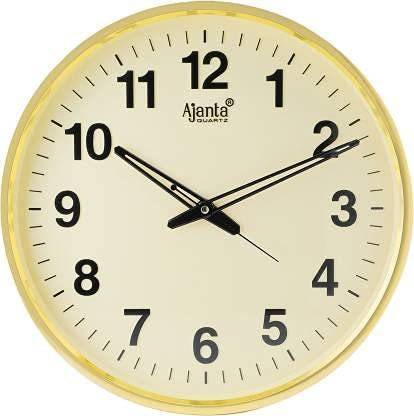 AJANTA Analog 32.3 cm X 32.3 cm Wall Clock