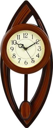 Att'z Analog 52 cm X 21 cm Wall Clock