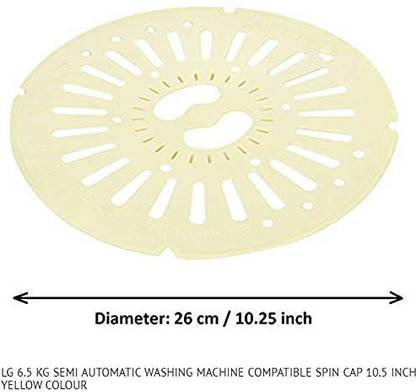 Agrim yellow Samsung 8 kg semi automatic washing machine spin cap / safety cover /spin cover Washing Machine Net