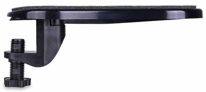 Kentoza Adjustable Computer Arm Rest Ergonomic Attachable Computer Table Arm Support Stand Desk Rests Chair Extender for Home Office Padded Memory Foam Arm Support Wrist Rest
