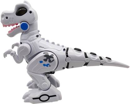 Little Joy Robot Trex Dinosaur Walking Moving Toy with Flashing Lights and Sounds Toys for Kids