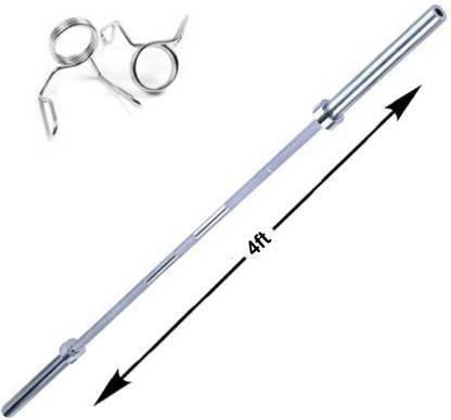 Satya Straight Olympic Rod 4ft Weight Lifting Bar