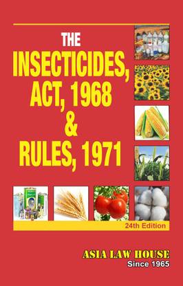 Insecticides Act, 1968 and Rules, 1971