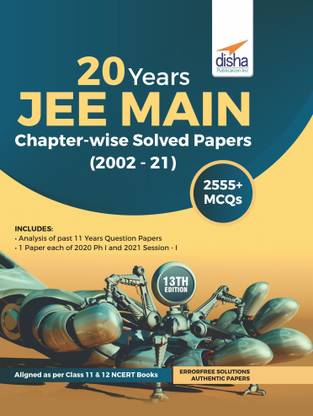20 Years Jee Main Chapter-Wise Solved Papers (2002 - 21)