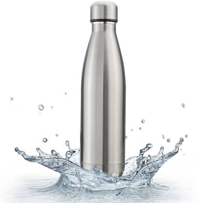 GS POLO Stainless Steel Vaccum Insulated 24 Hour Hot/Cold Bottle 1000 ml Steel Flask