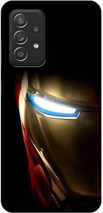 NDCOM Back Cover for SAMSUNG Galaxy A32 Iron Man Eyes Printed