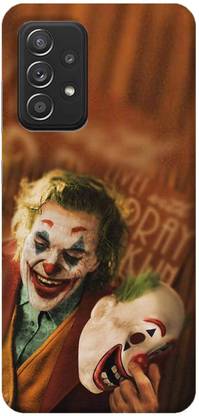 NDCOM Back Cover for SAMSUNG Galaxy A52 Sarcasticos Joker Printed
