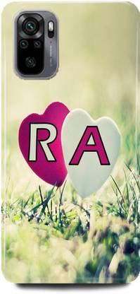 Dimora Back Cover for REDMI Note 10, R LOVES A NAME,R NAME, A LETTER, ALPHABET,R LOVE A NAME