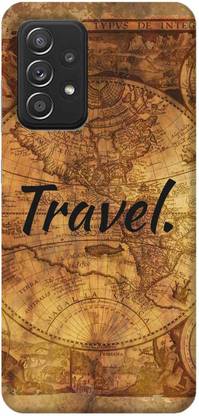 NDCOM Back Cover for SAMSUNG Galaxy A52 Travel Printed