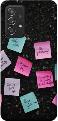 NDCOM Back Cover for Samsung Galaxy M32 5G Inspirational Quotes Printed