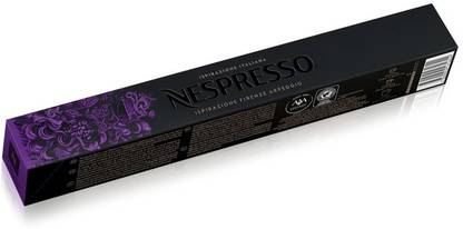 Nespresso Capsules OriginalLine, Arpeggio Dark Roast Coffee, 10 Count Coffee Pods Roast & Ground Coffee