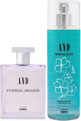 AND Ethereal Dreamer EDP 50ML & Serene Bliss Body Mist 200ML For Women