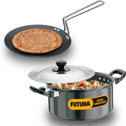 Hawkins Futura - Tava and Stewpot Combo (ASET5) Cookware Set