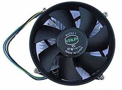 TERABYTE CPU Cooling Fan Compatible for LGA 775 Series, Alloy Bearing Cabinet Fan 3-Inch Square 12V DC CPU Cooler Fan Speed 2200±10% RPM Cooling Fan Processor Cooler