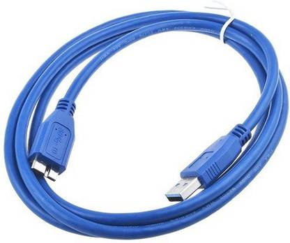 PAC Ethernet Cable 1.5 m 5 FT USB 3.0 Male A to Micro B Male Data External Hard Drive Disk