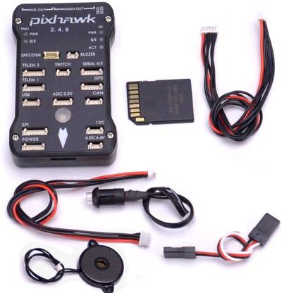 DS Robotics Pixhawk PX4 2.4.8 Flight Controller 32 Bit ARM PX4FMU PX4IO Combo for RC Quadcopter FPV Racing Educational Electronic Hobby Kit