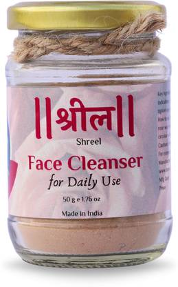 DURVA AYURVEDA Face Cleanser Daily Use in Oily & Combination skin ( Powder), Cleanses skin, Maintains natural moisture, Tighten open pores, Improves skin texture, with Ayurvedic ingredients- 50g Face Wash