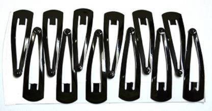 Sharum Crafts 30 combo tic tac pins Tic Tac Clip (Black) Hair Clip Tic Tac Clip